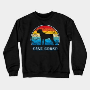 Cane Corso Vintage Design Dog Crewneck Sweatshirt